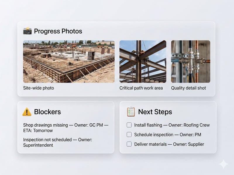 the CPM schedule connection