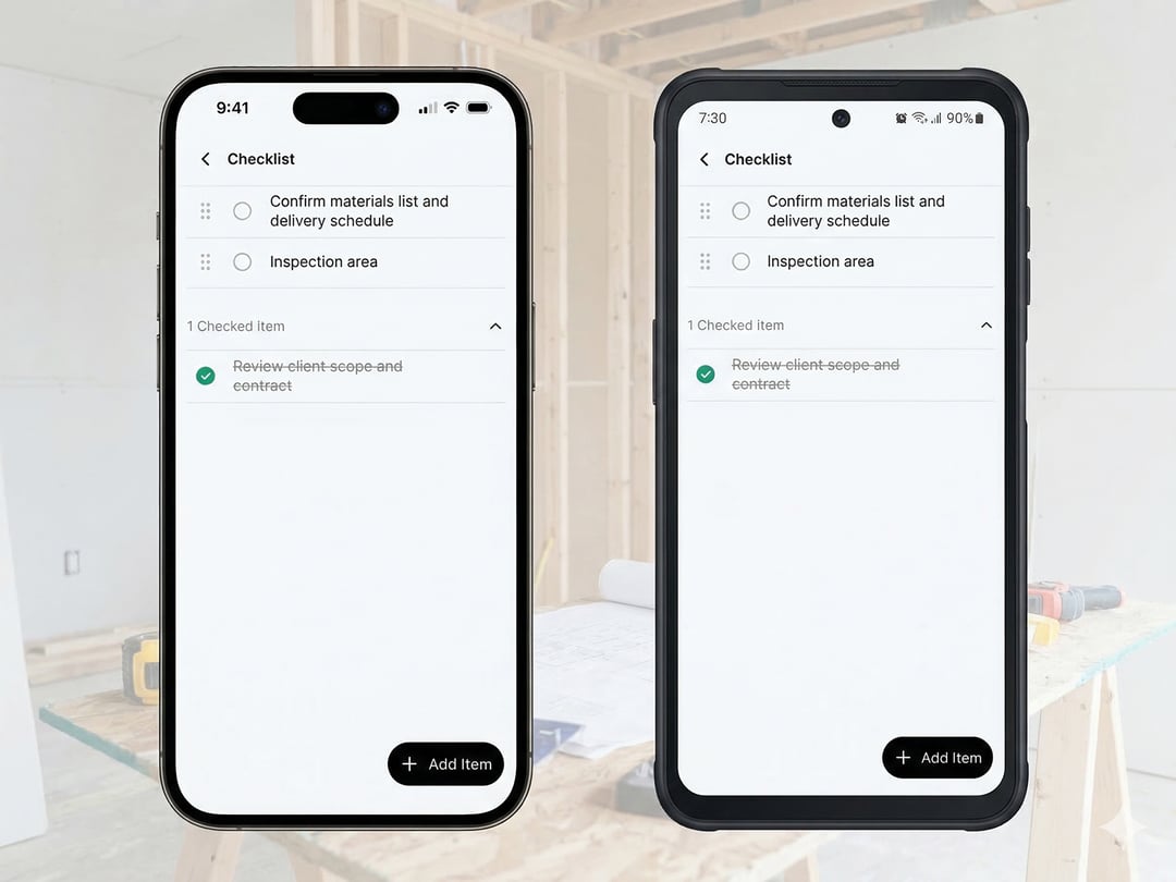 Why TaskTag Is the Best Construction App for Any of These Phones