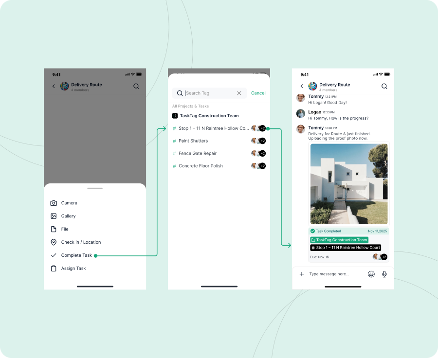 Driver Uploads photo