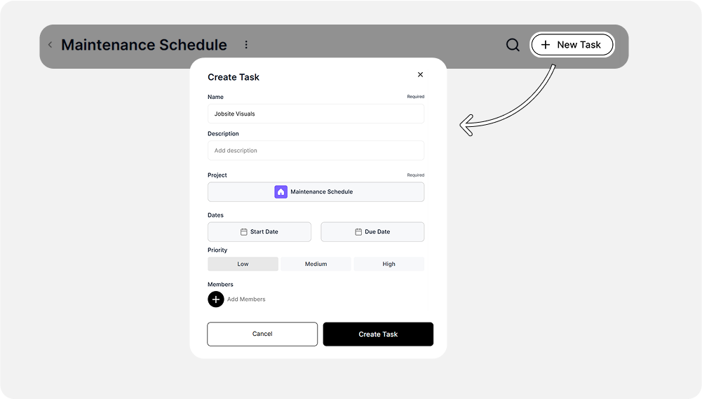 Step 1 - Set Up a Project or Equipment Group in TaskTag-1