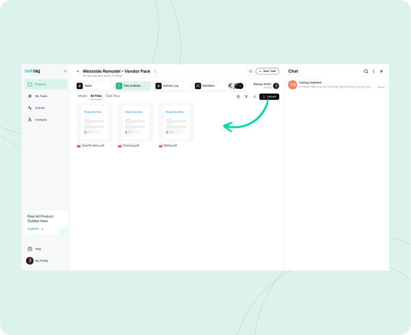 Step 2 - Upload Files