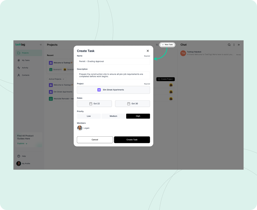 Step 1: Create a Task for Every Compliance Item